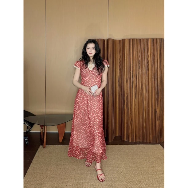 YEELEN Yy 滴露 法式气质显瘦时尚百搭休闲连衣裙Yy370