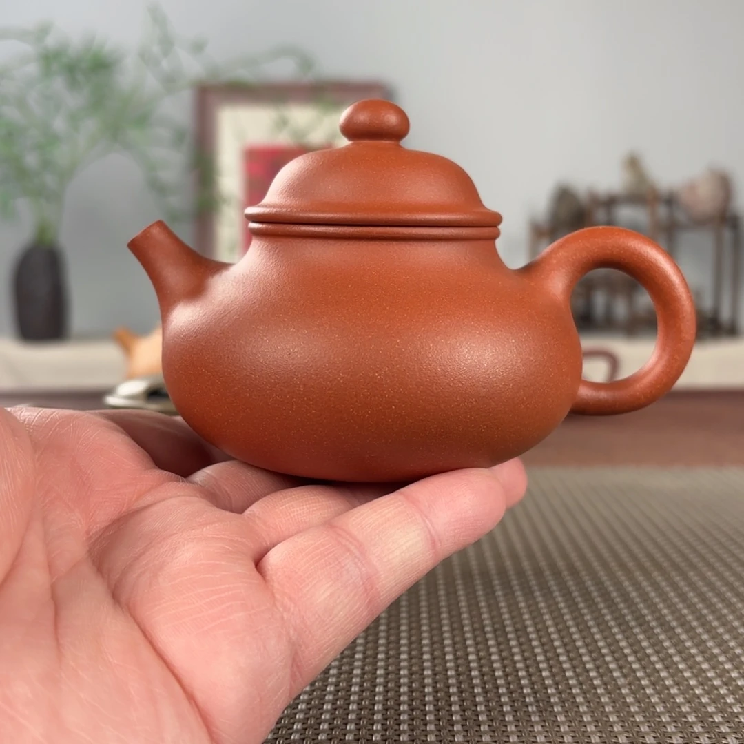 小***光紫砂茶壶黄龙山原矿紫砂壶