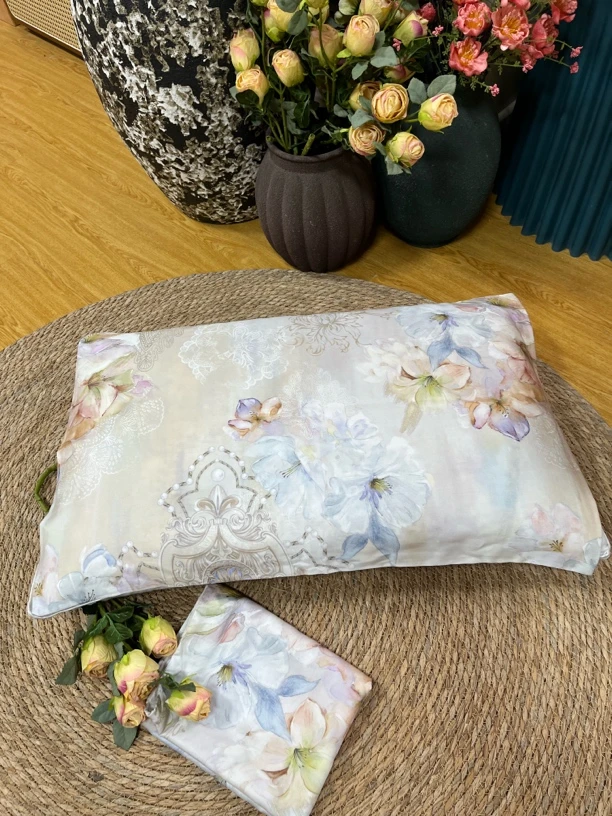 莱赛尔天丝印花枕套48*74微瑕～Q652（大小不一）