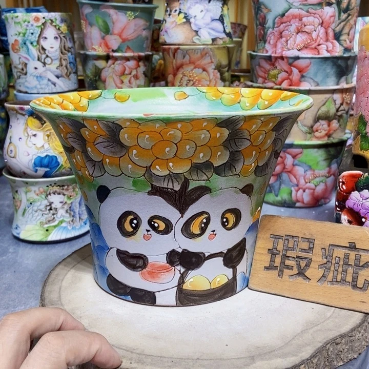 景德镇艺术手绘作品