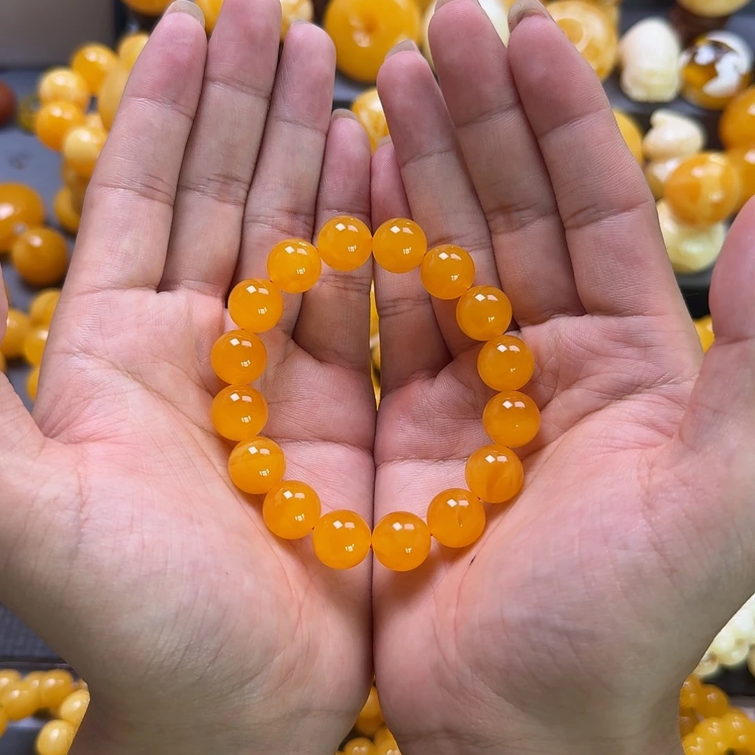 未镶嵌蜜蜡珠宝奇石同料13mm