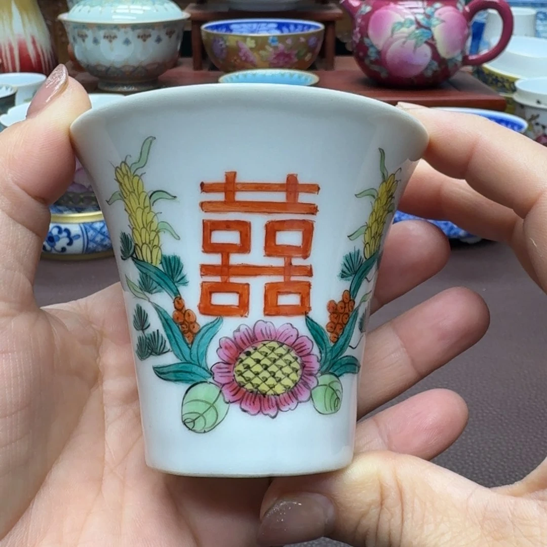 瓷片景德镇仿古手工制作精品展示