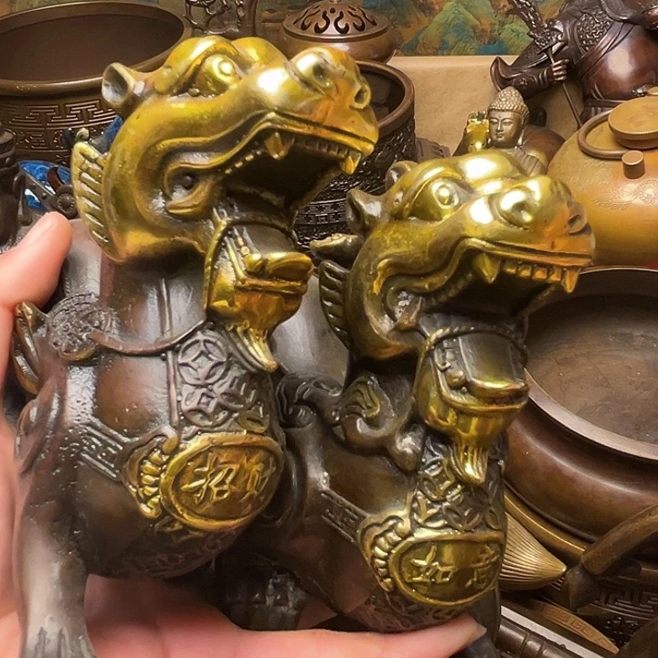 精美铜器批发档口