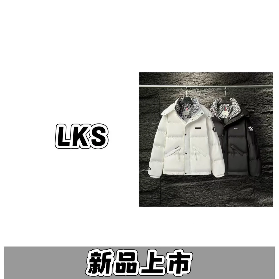 【思思】20666-2024冬款时尚百搭 男女同款休闲连帽冬季外套