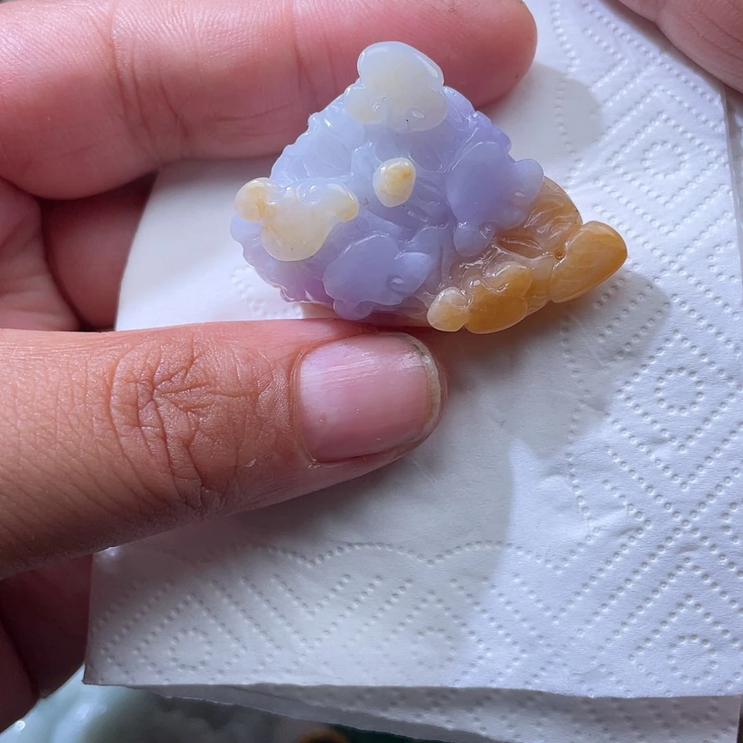 颈饰未镶嵌翡翠翡玉缘翡翠