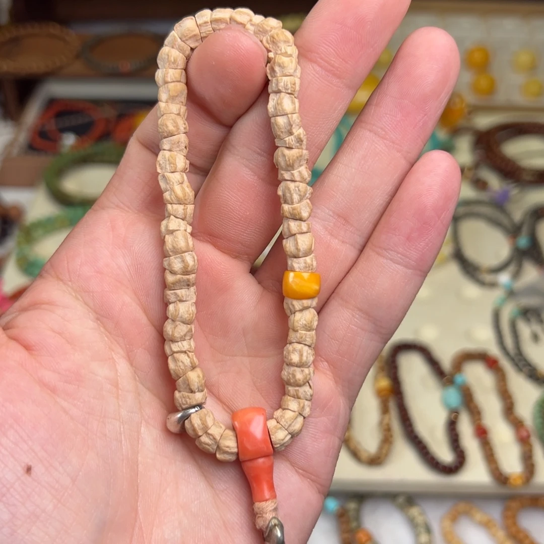 柏香籽/百香籽手串热振寺百香籽大肠设计款手持