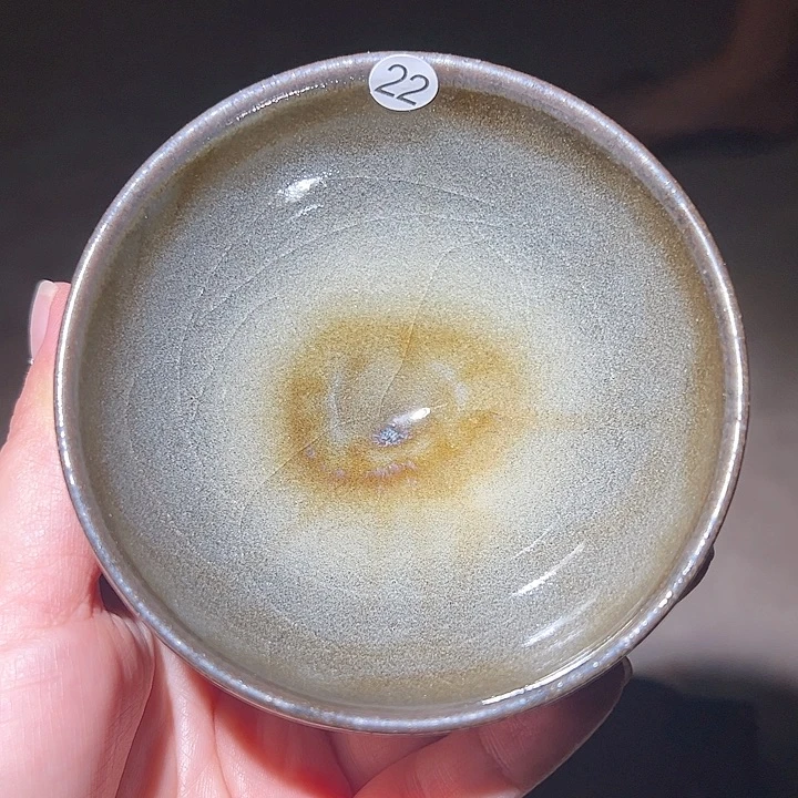 瓷便携款宋御柴烧精品主人杯