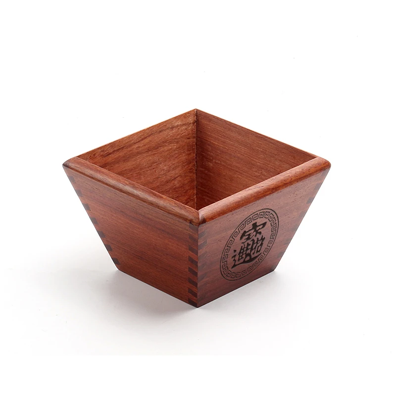 缅花11公分激光雕刻米斗开业入伙米升摆件