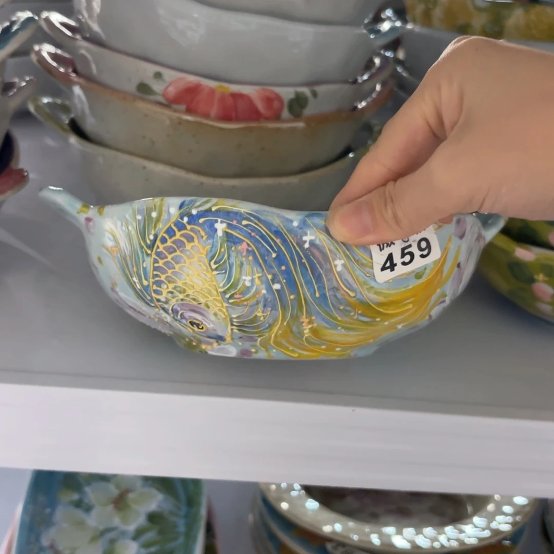 景德镇手绘高温釉下彩陶瓷茶具