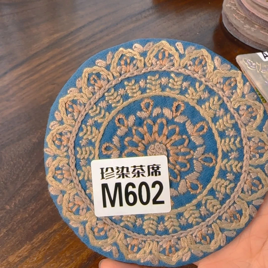 刺绣C**a602刺绣图案设计非常精致