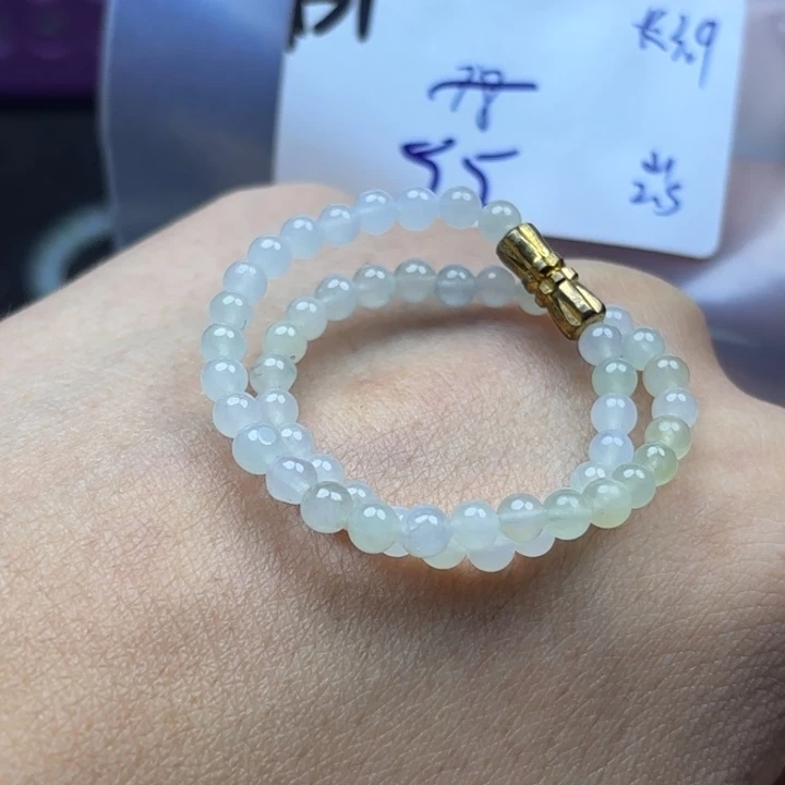 颈饰未镶嵌翡翠手串