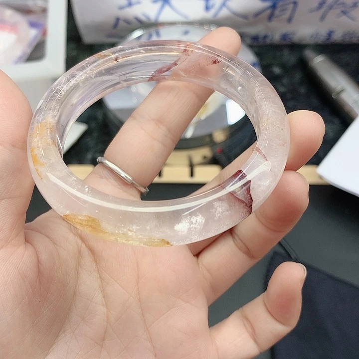 水晶手镯未镶嵌502（54生生世世）