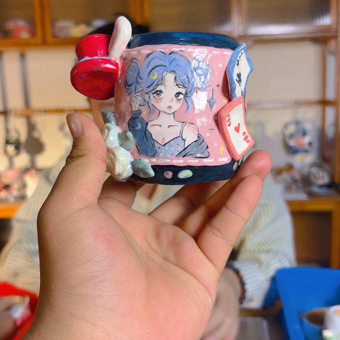 小****老梧家的手工多肉花盆