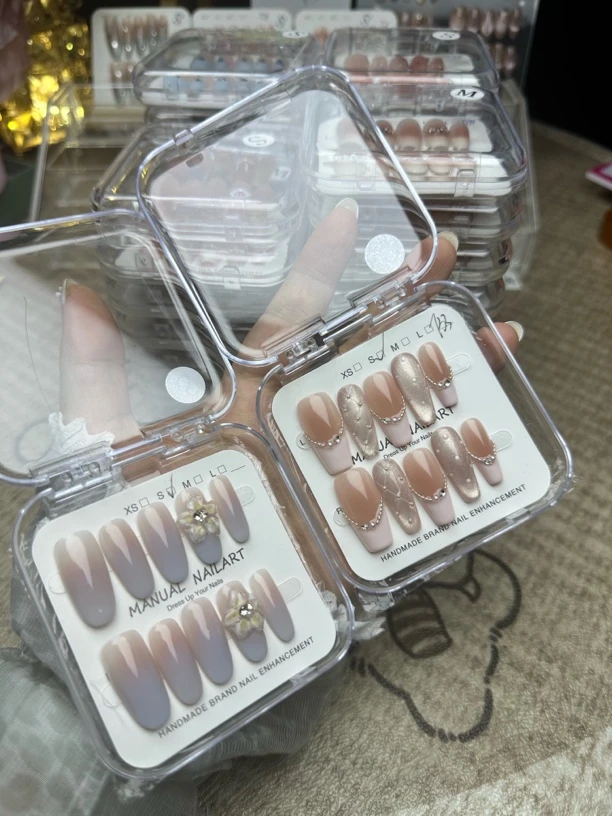 过款链接二（精致高级感系列）现货 小熊爪爪纯手工穿戴甲