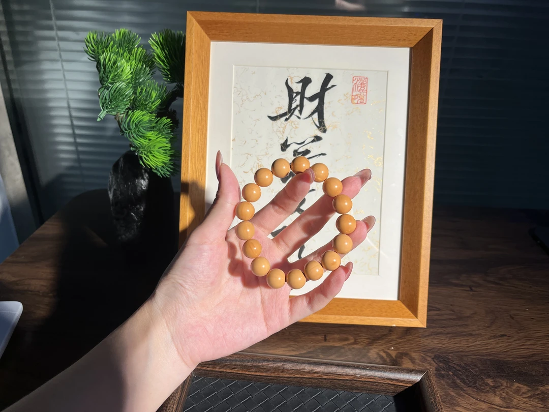 【正圆光珠】精品猴头手串