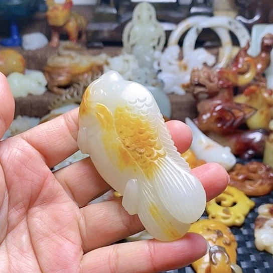 和田玉把件未镶嵌