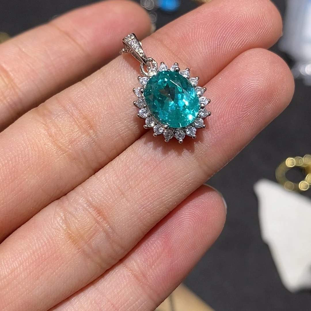 托帕石银S925镶嵌戒指