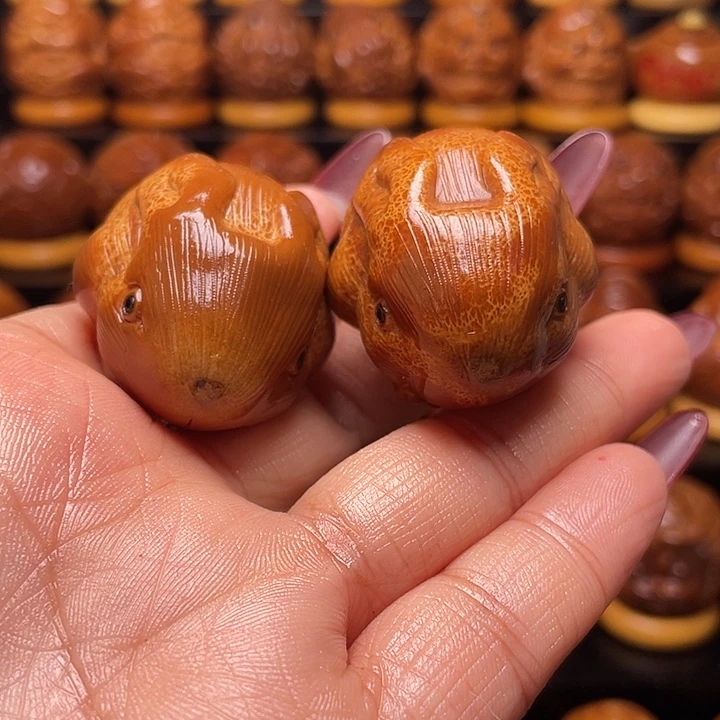 把件橄榄核橄榄雕刻