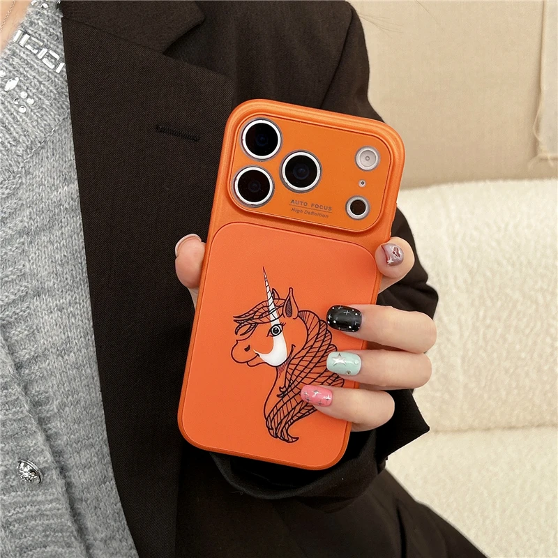 潮牌耐克勾16独角兽15适用iphone17promax磁吸无线充手机壳NIKE14