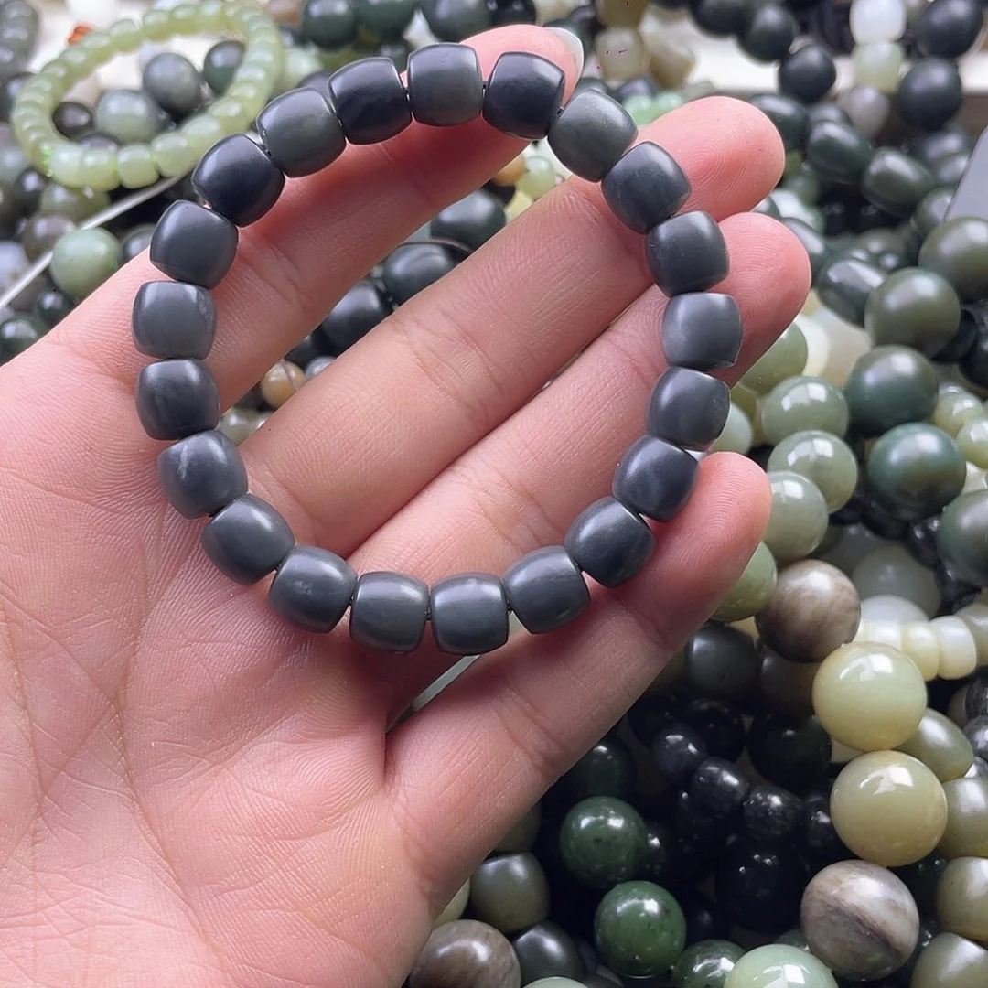 和田玉手串未镶嵌