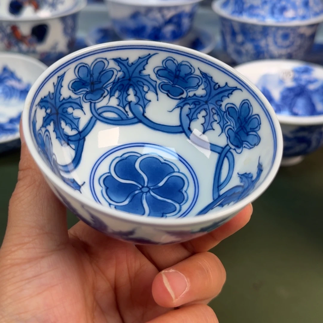 景德镇纯手绘茶具圆圆297