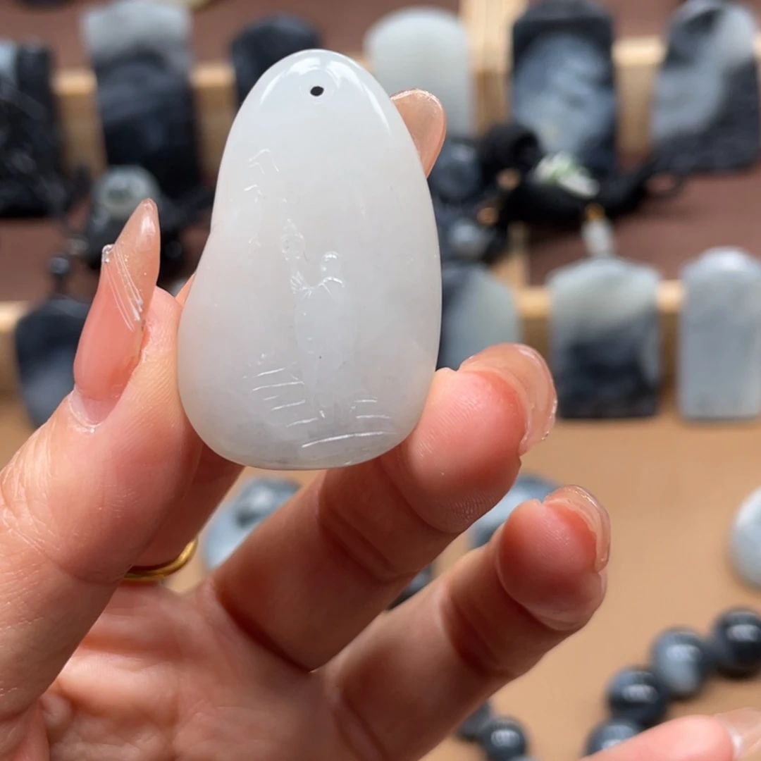 和田玉挂件未镶嵌