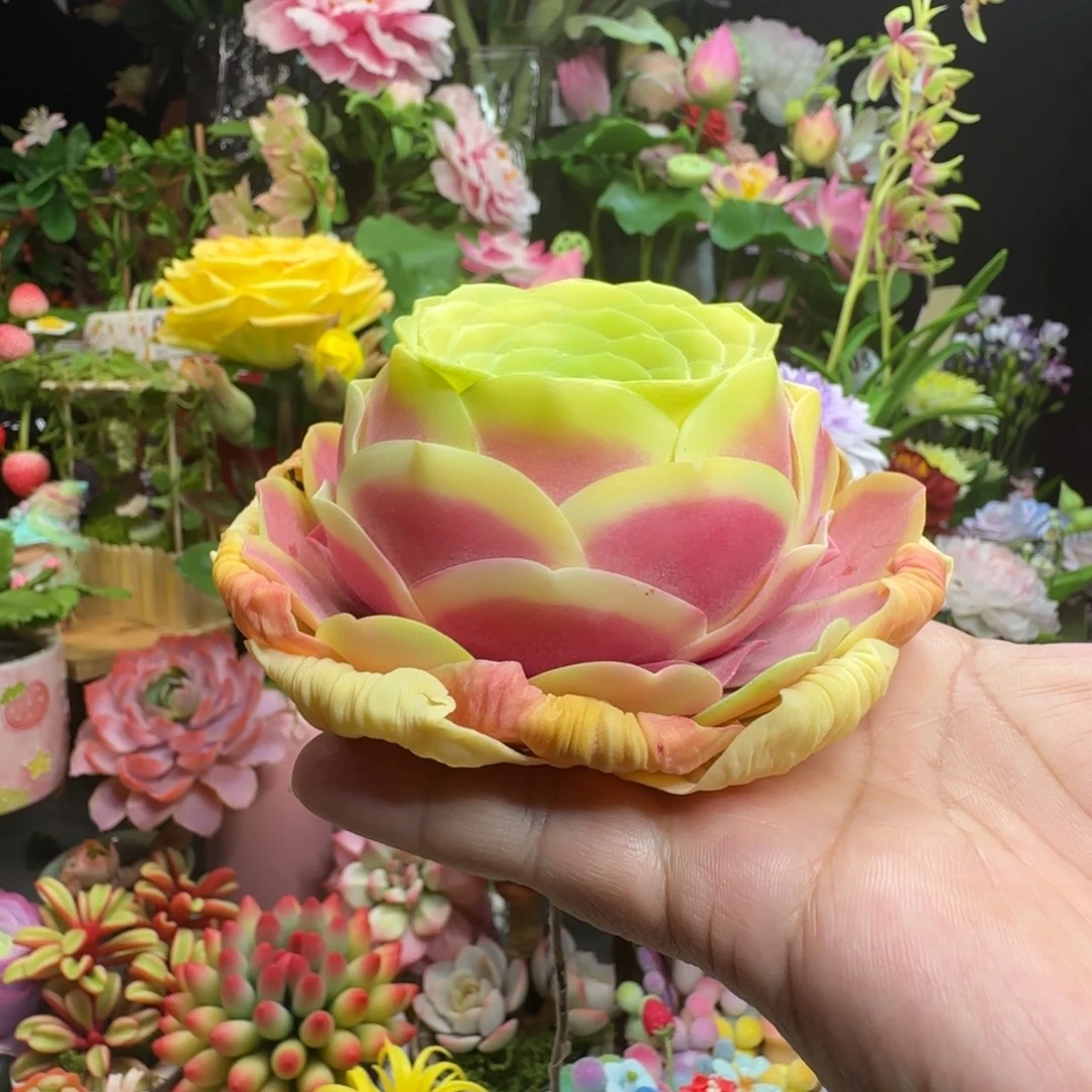 手工制作山地玫瑰单头