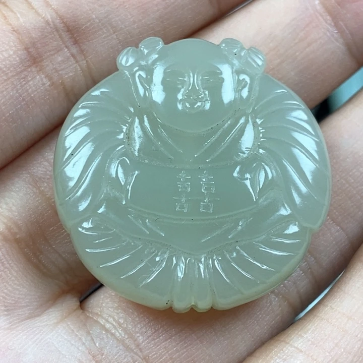 未镶嵌和田玉挂件
