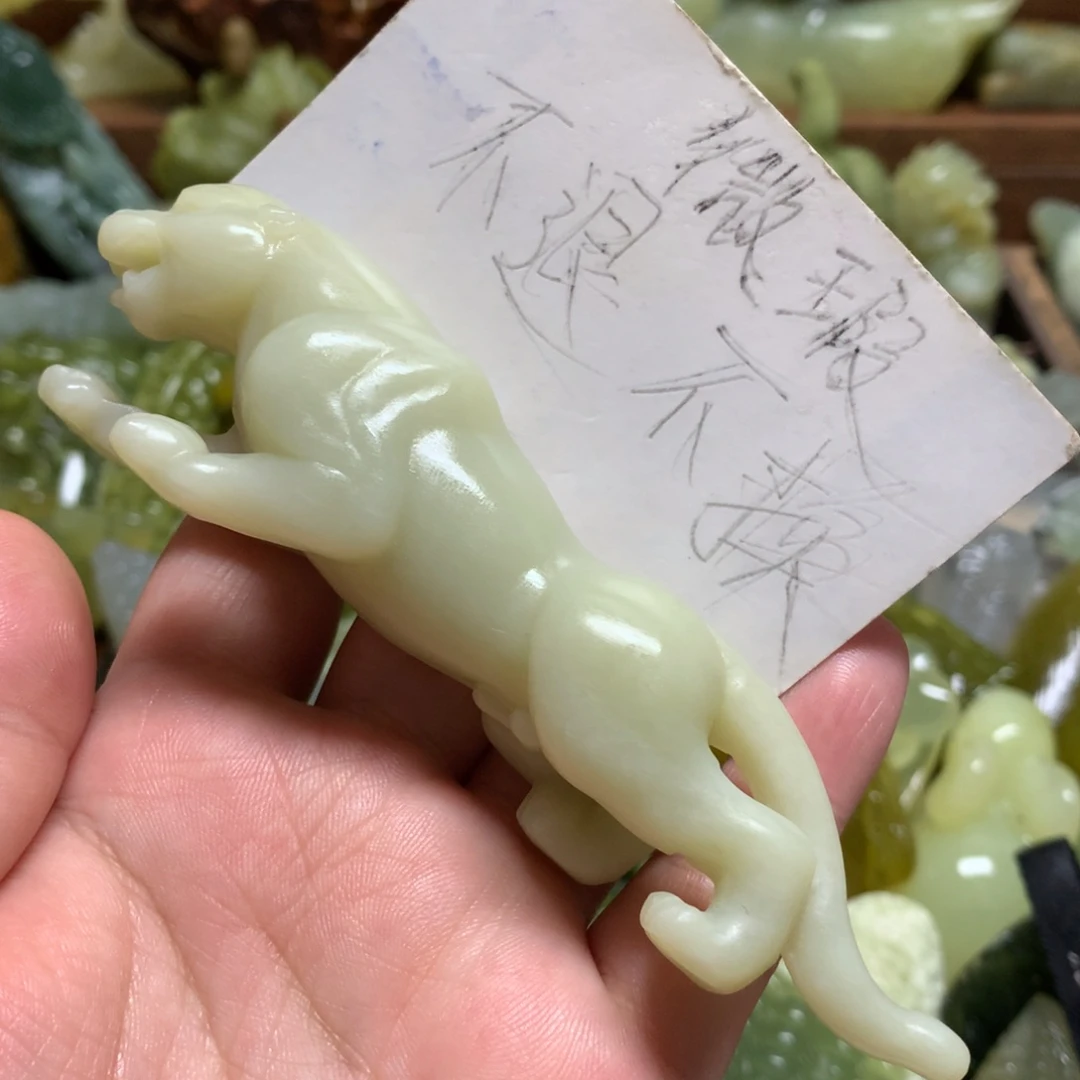 岫玉手把未镶嵌手把