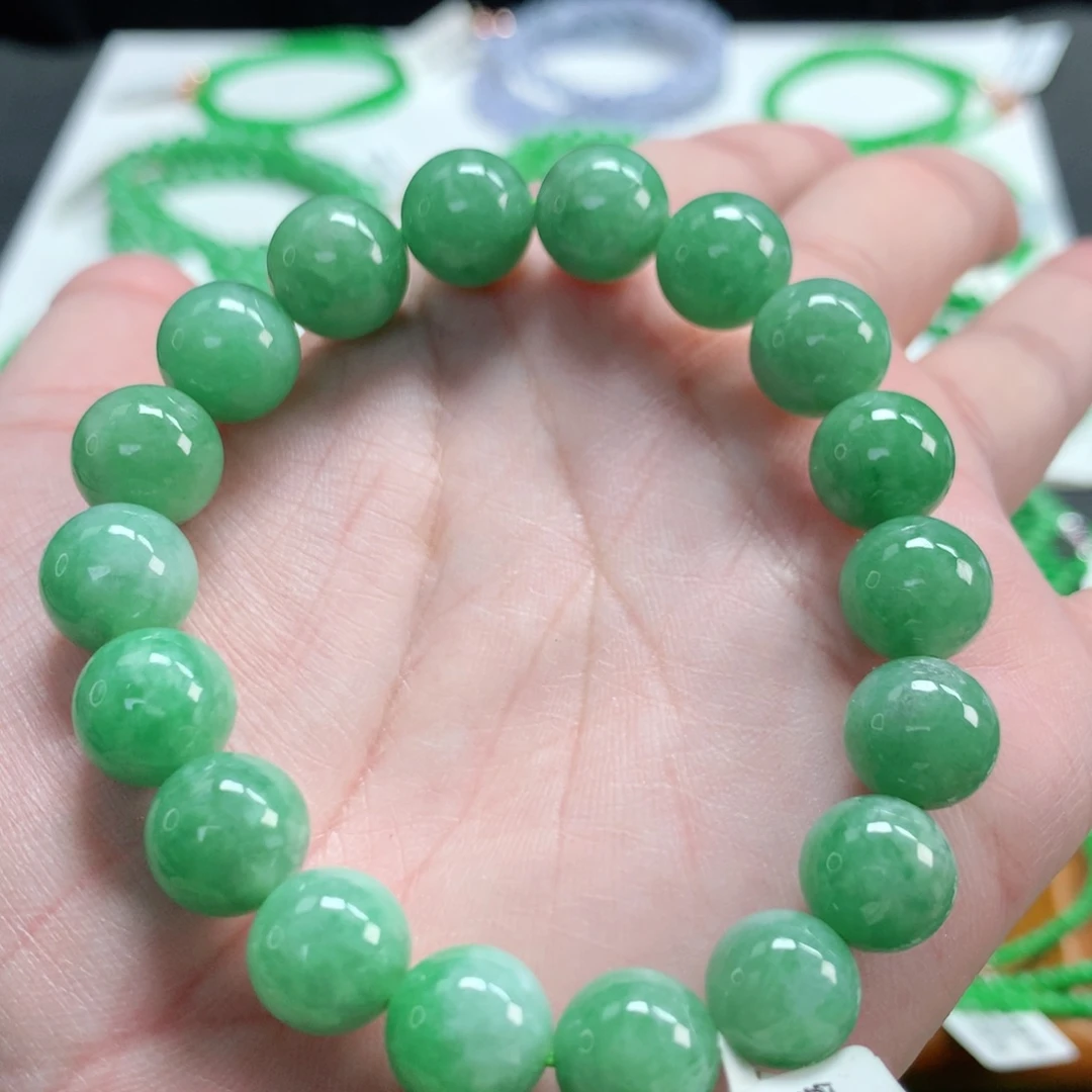 翡翠未镶嵌手链翡翠