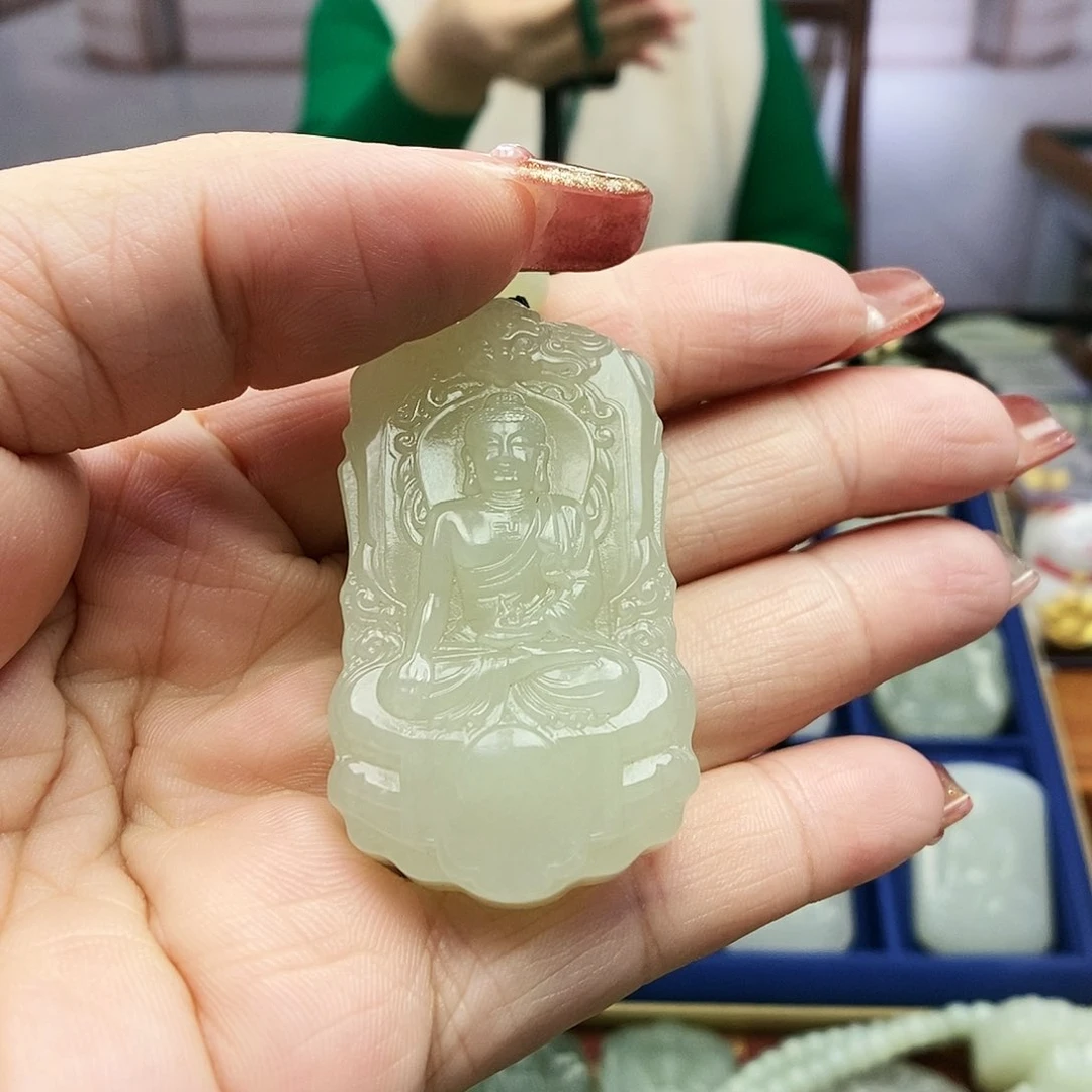 【闪购商品】和田玉颈饰未镶嵌乐**道