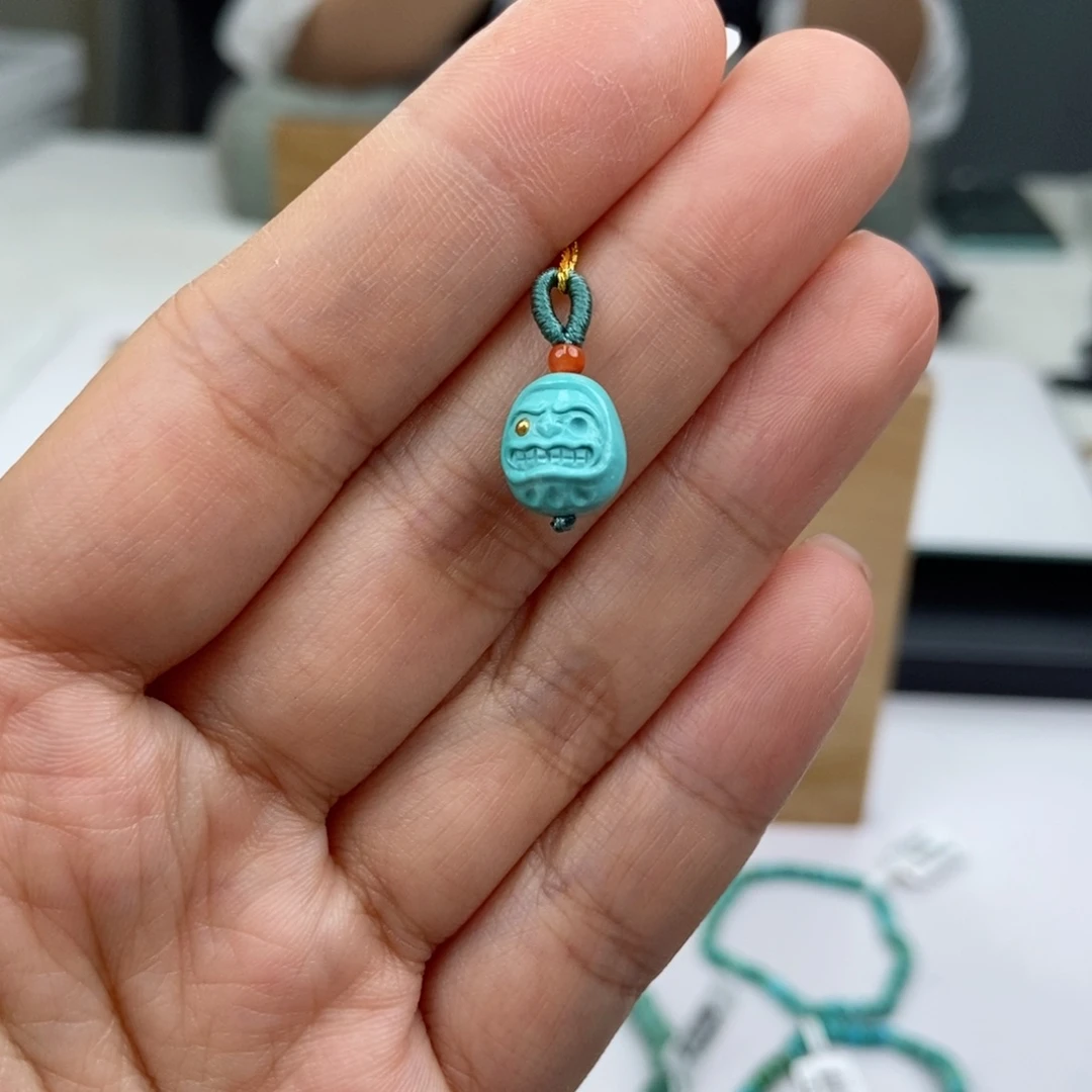 未镶嵌绿松石珠宝奇石