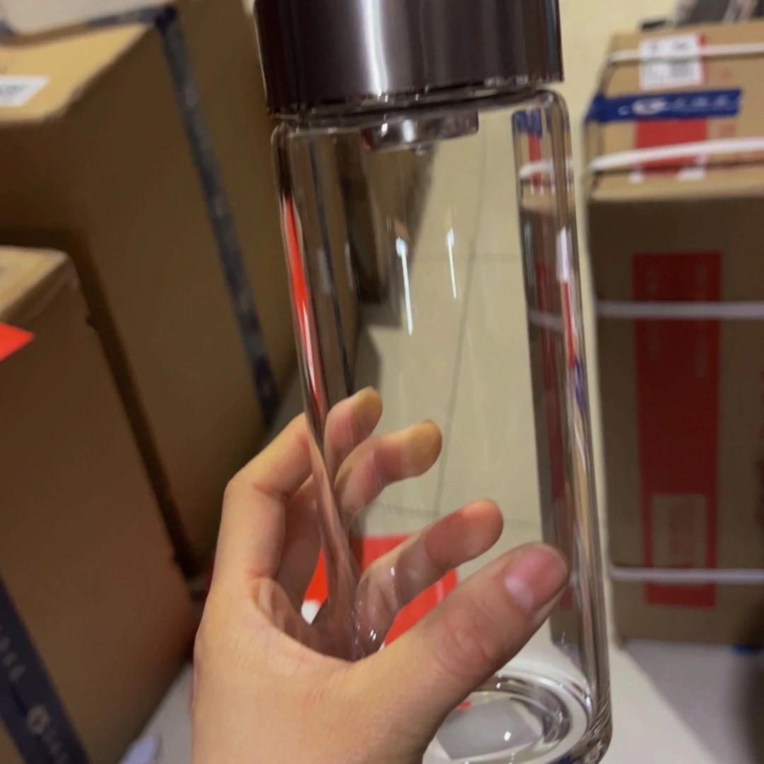 1206S单层烫手玻璃杯530ml➕被刷