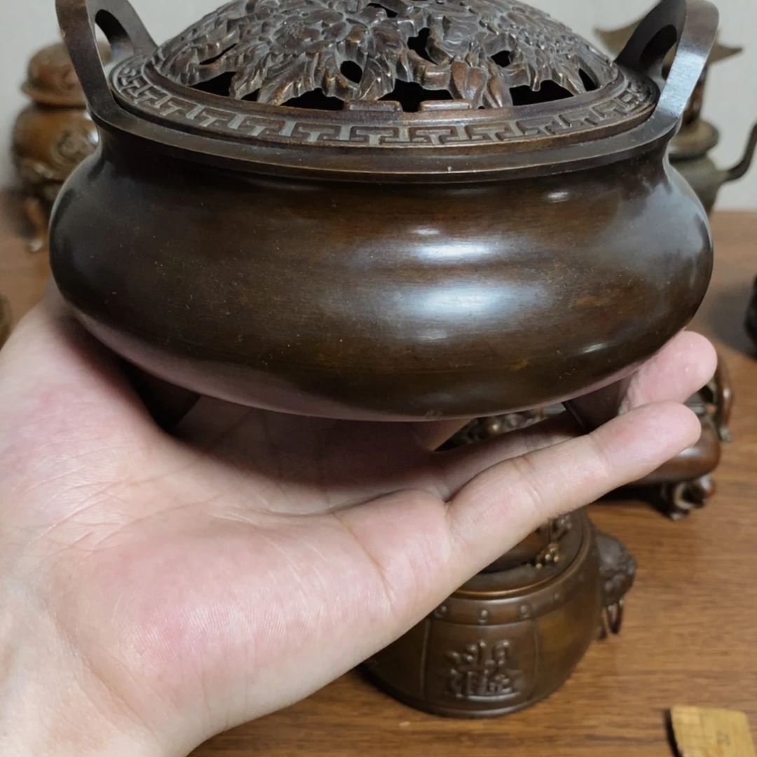 铜盛世铜炉铜器香炉工艺品
