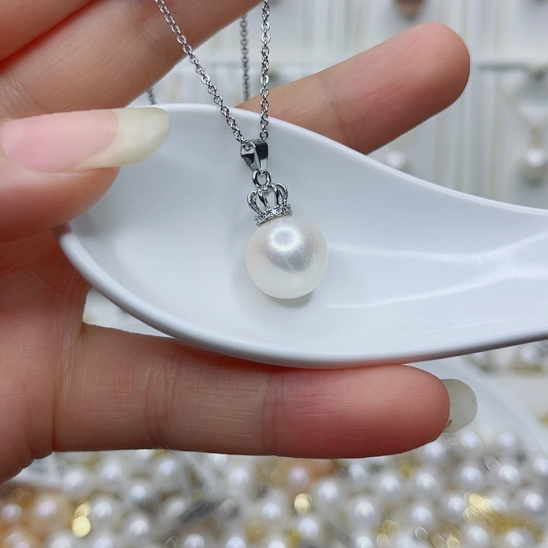 淡水珍珠合金吊坠(赠链)