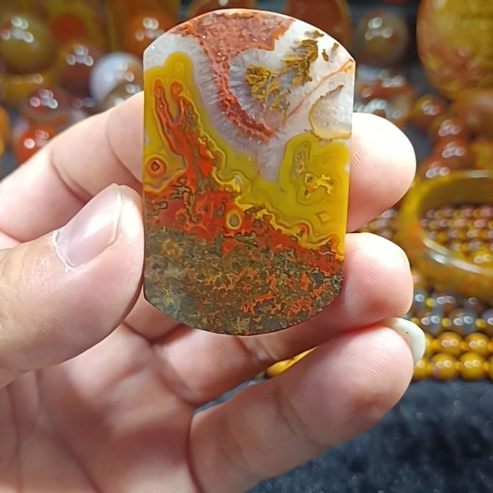玛瑙/玉髓未镶嵌颈饰