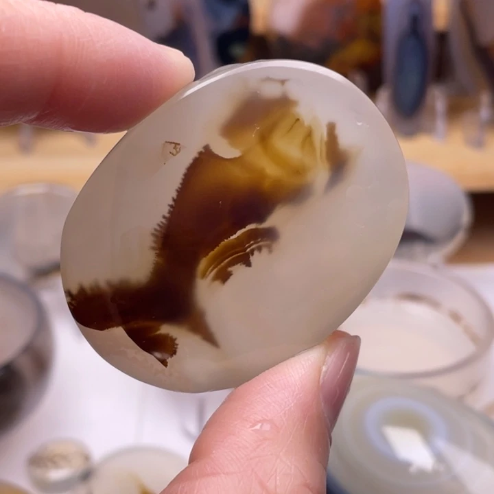 玛瑙/玉髓未镶嵌吊坠(不含链)