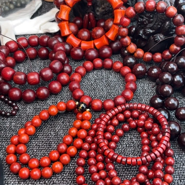 手串/手链染料紫檀（血檀）压车勿拍