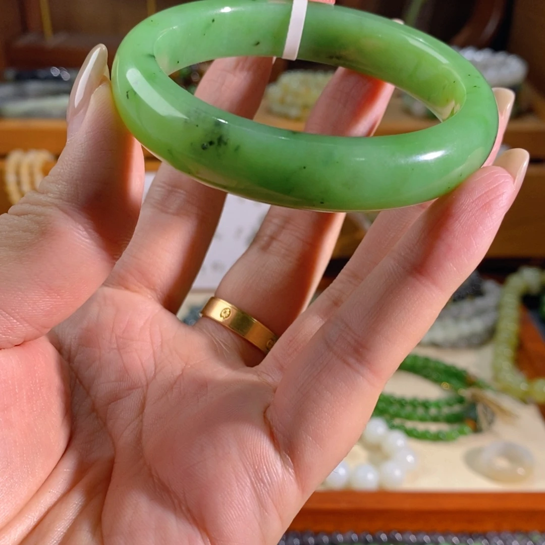 好***๑和田玉未镶嵌手链