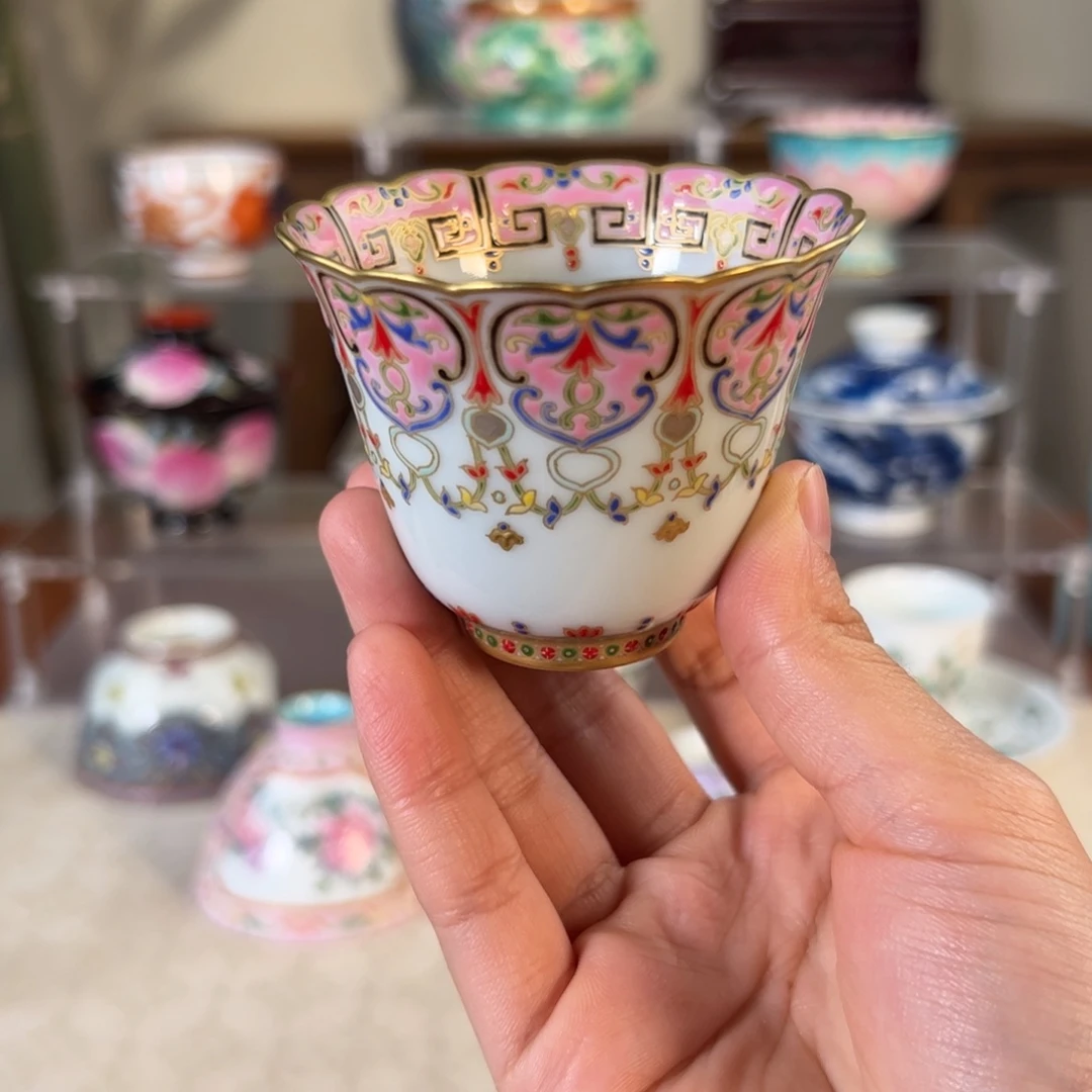 纯手工手绘 高端茶器