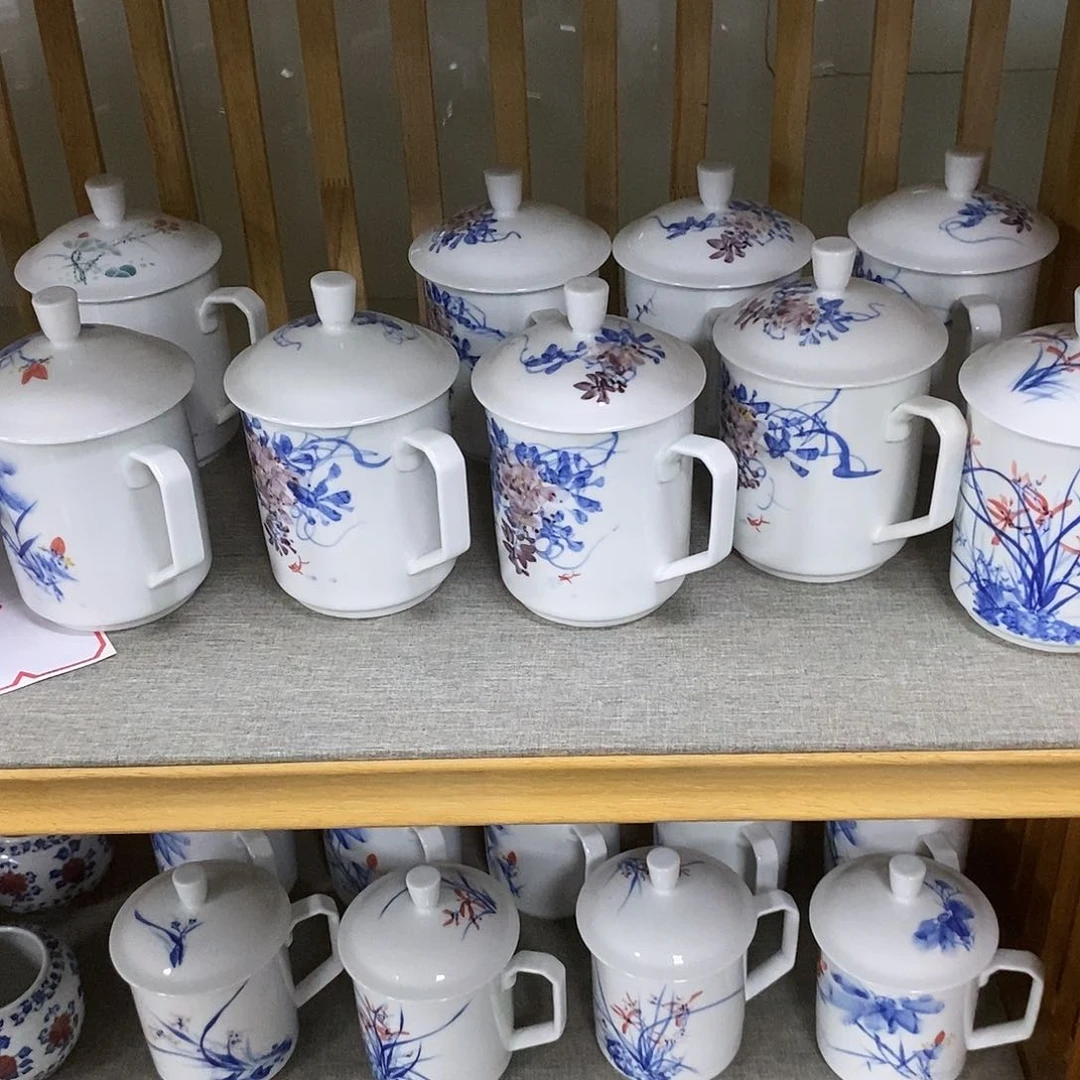 杯景德镇高温还原陶瓷