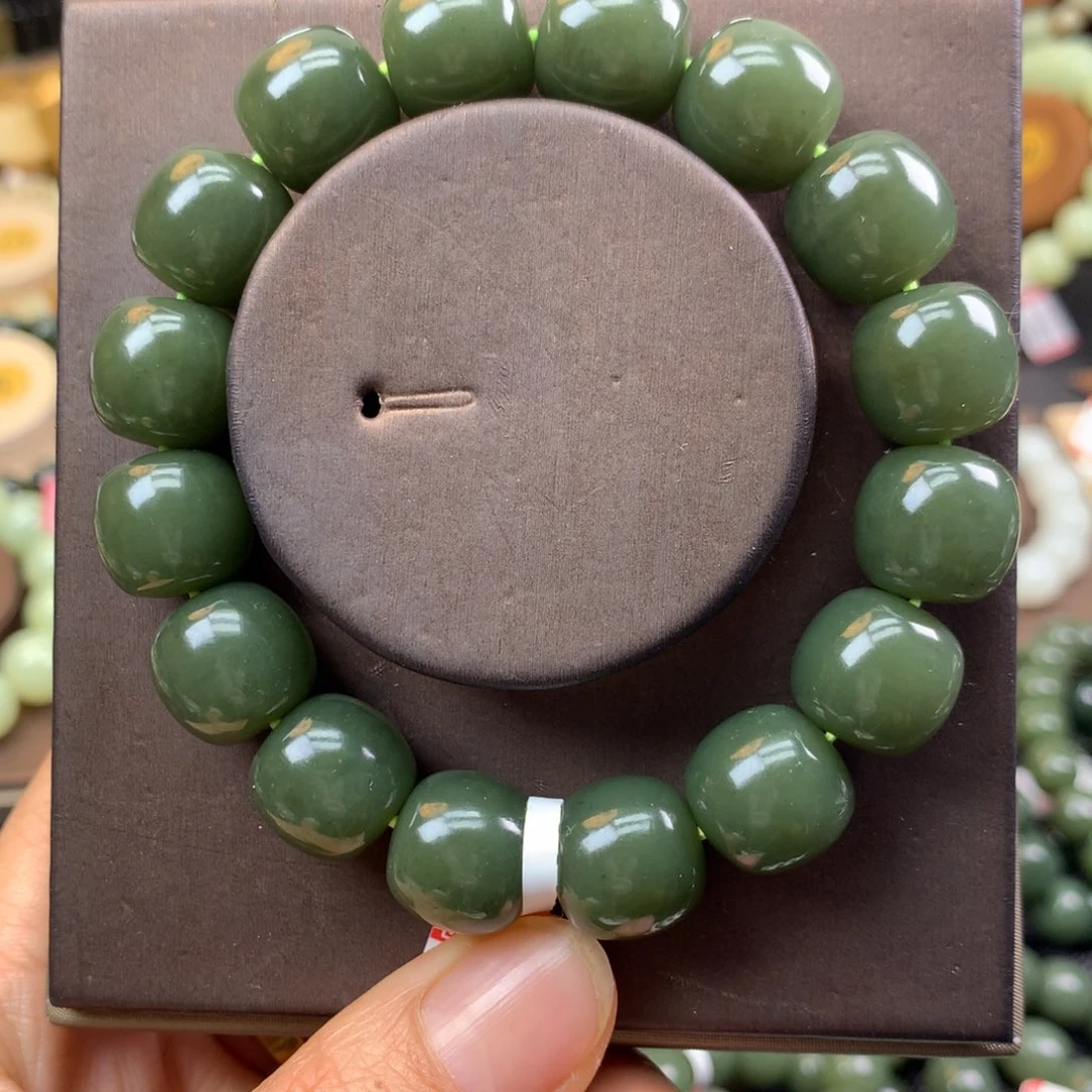 和田玉手链未镶嵌春***生