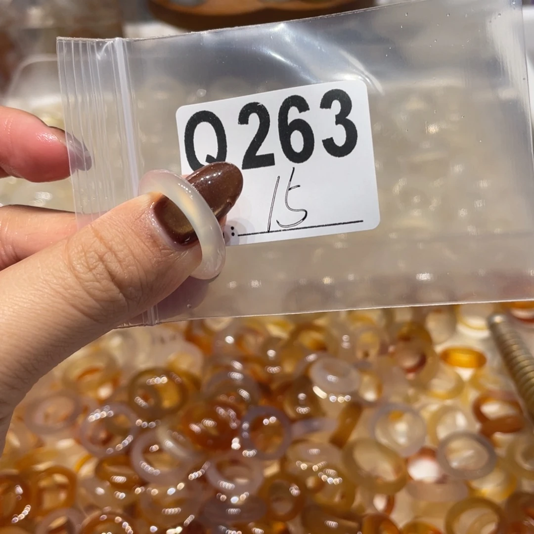 玛瑙/玉髓未镶嵌戒指263