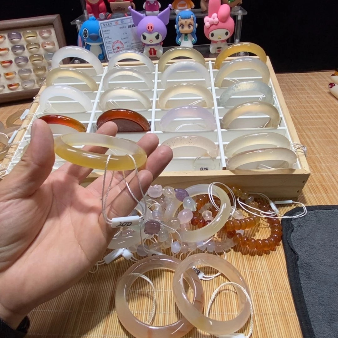 玛瑙/玉髓未镶嵌手镯