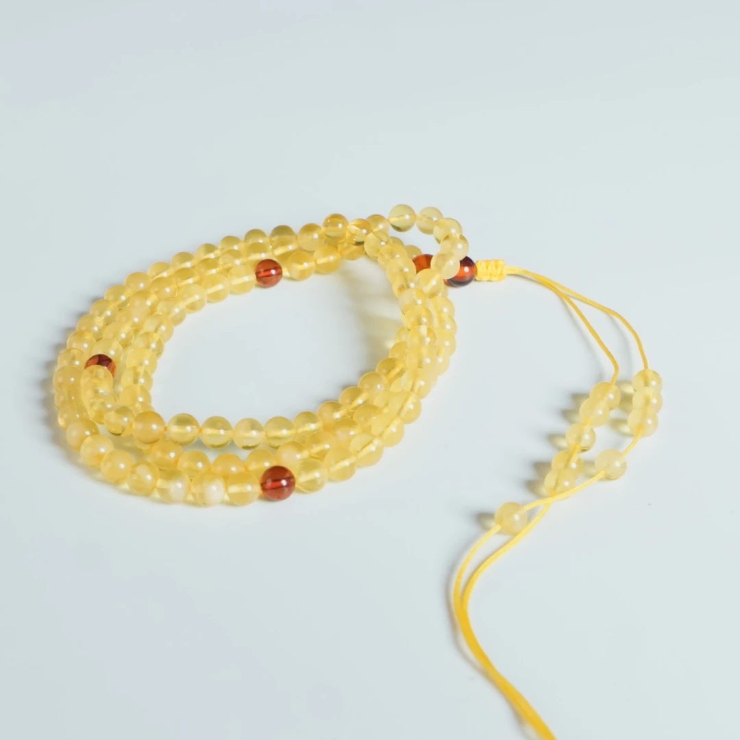 M5086 金绞蜜蜜蜡108 5mm 11.43g