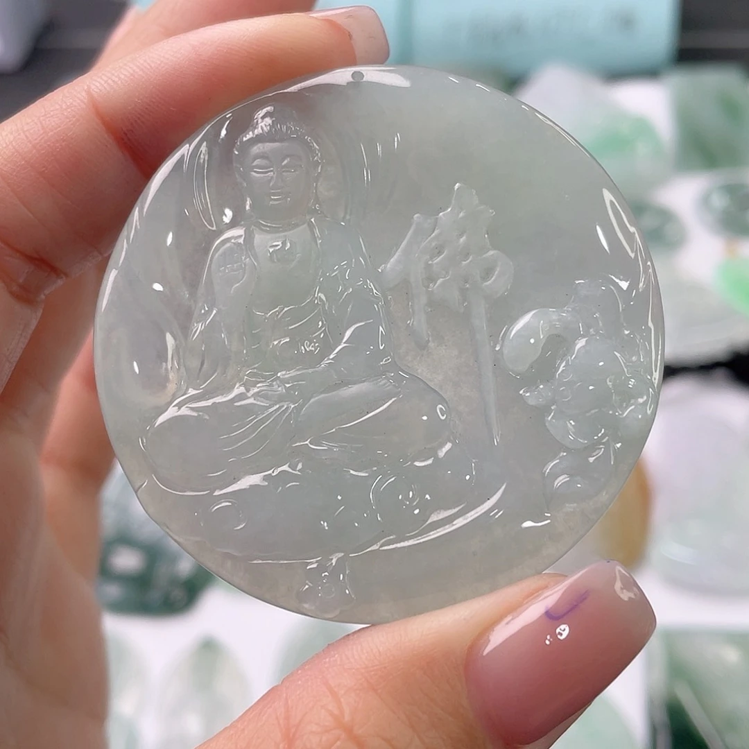 吊坠(不含链)未镶嵌翡翠1