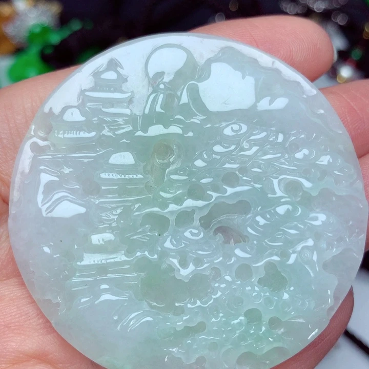 翡翠吊坠(不含链)未镶嵌