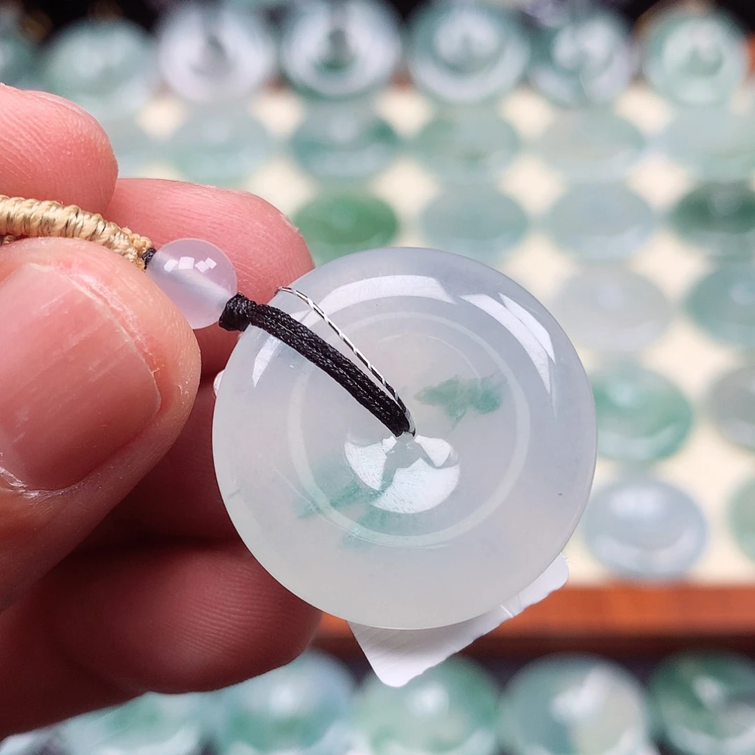 颈饰未镶嵌翡翠25.8-5.7mm