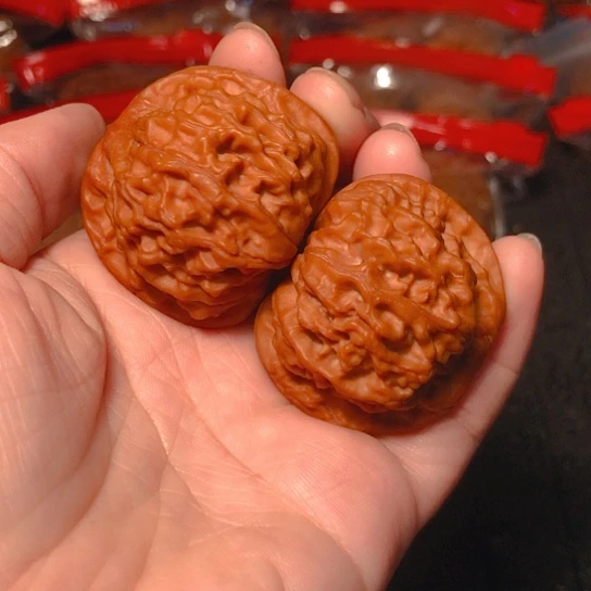 把件文玩核桃二爷帽41