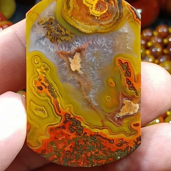 玛瑙/玉髓未镶嵌颈饰